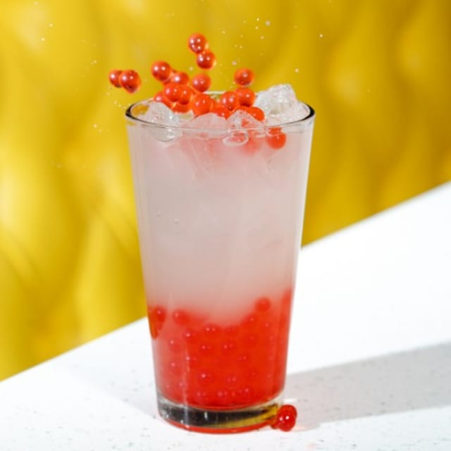 Lychee Popping Boba 16oz.