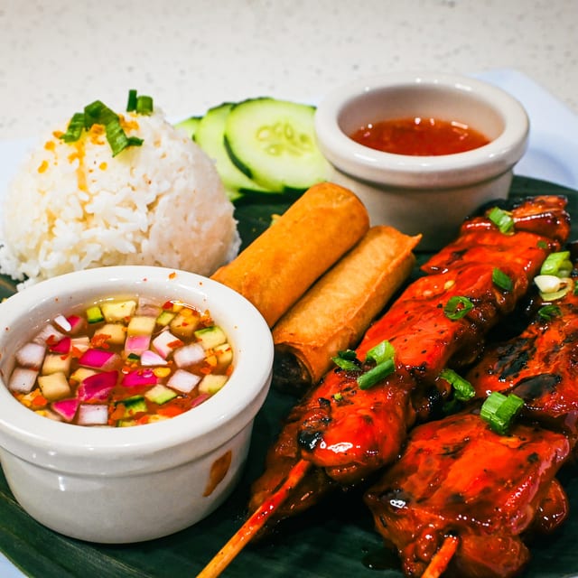 Chicken BBQ Plate.